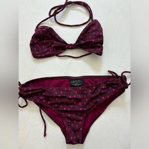 Marc by Marc Jacobs printed string bikini